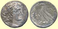 A year 1 tetradrachm, 13.6g, 24mm;  Svoronos 1847: Click to enlarge