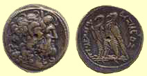 Ptolemy VI; Svoronos 1423, 39.0g, 35mm; Click to enlarge